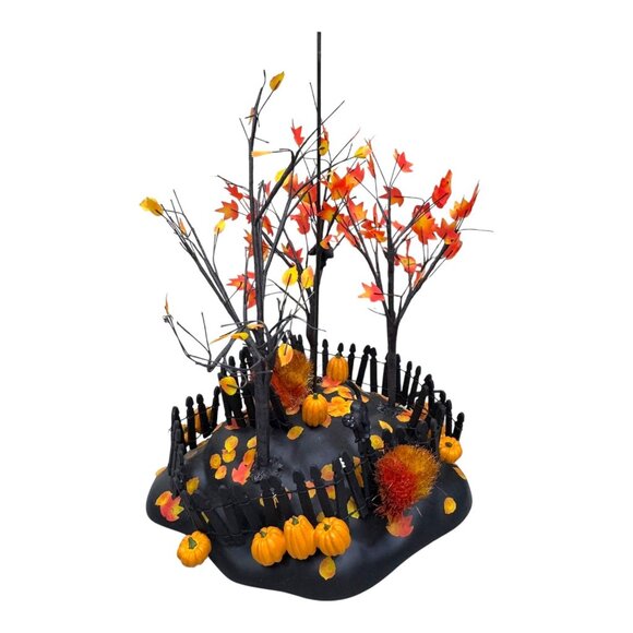 Department 56 Up Up & Away Witch Halloween Village Animated Scene READ - Picture 9 of 11